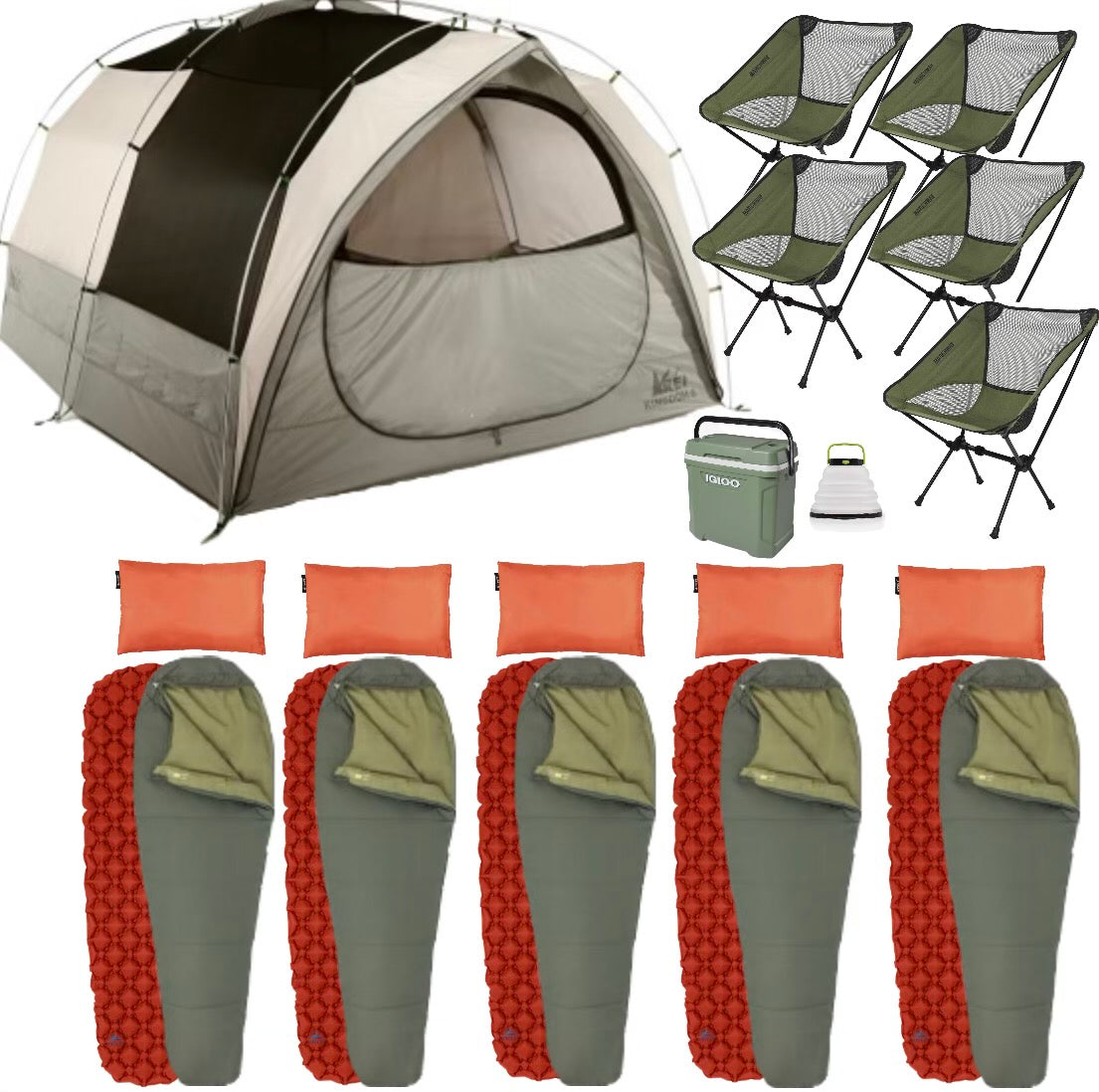 YOSEMITE: Person Tent Gear Rental: Adventure Package